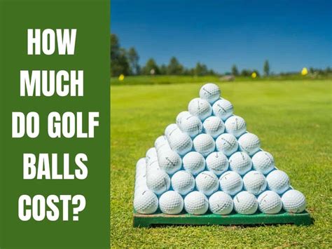 how much do golf balls cost